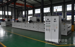 NMT-TZ-88纖維材料，先預熱再浸膠再固化預熱固化隧道爐(威海光威)